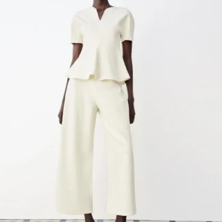 ZARA WIDE-LEG TROUSERS
