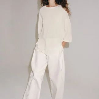 ZARA 3/4 SLEEVE KNIT TOP
