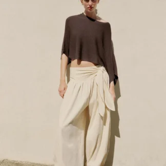 ZARA SHORT CAPE KNIT JUMPER