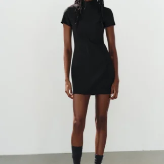 ZARA SHORT SLEEVE MINI DRESS