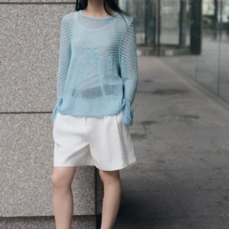 ZARA BELTED DARTED BERMUDA SHORTS