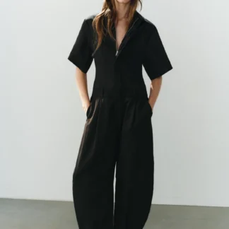 ZARA TRENCH JUMPSUIT