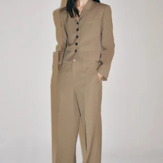 ZARA ZW COLLECTION WAISTBAND TROUSERS