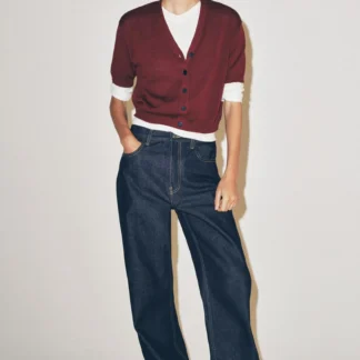 ZARA SHORT SLEEVE KNIT CARDIGAN