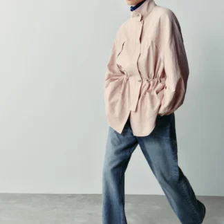 ZARA HIGH NECK JACKET