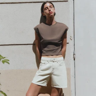 ZARA TEXTURED CORSETRY-INSPIRED TOP