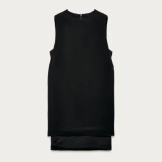 ZARA MARISA BERENSON X ZARA BEADED SHORT DRESS
