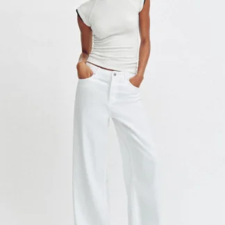 ZARA DOUBLE SHORT SLEEVE EFFECT T-SHIRT