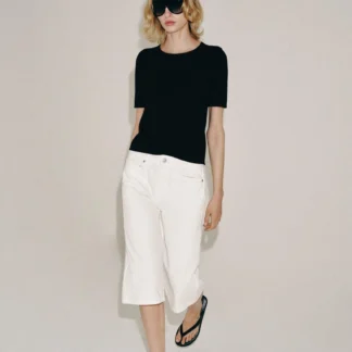 ZARA SHORT SLEEVE KNIT TOP