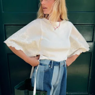 ZARA EMBROIDERED COMBINED T-SHIRT
