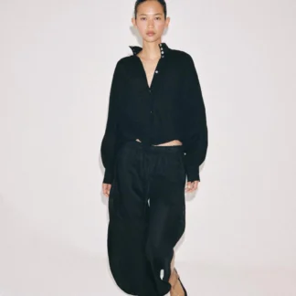 ZARA ZW COLLECTION HIGH NECK SHIRT