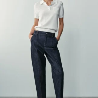ZARA Z1975 CARROT FIT DENIM JEANS