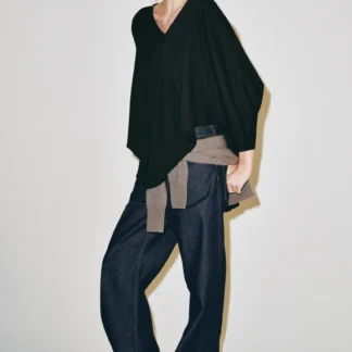 ZARA SUPIMA® COTTON CAPE T-SHIRT