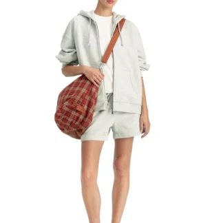 ZARA CROPPED FIT ZIP-UP HOODIE