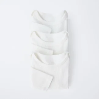 ZARA 6 MONTHS-3 YEARS/ 3-PACK OF LONG SLEEVE BODYSUITS