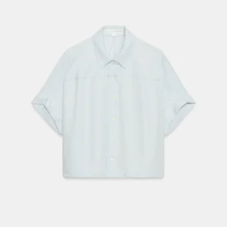 ZARA SHORT SLEEVE FLOWING SHIRT