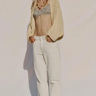 ZARA Z1975 HIGH-WAIST REGULAR LONG LENGTH JEANS