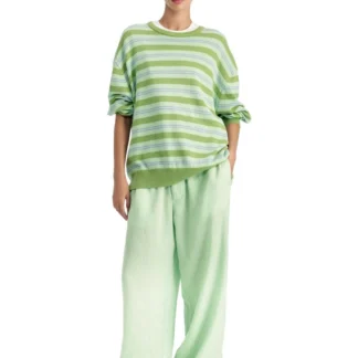 ZARA 100% LINEN RELAXED FIT TROUSERS