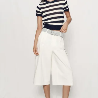 ZARA SHORT SLEEVE KNIT TOP