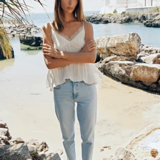 ZARA Z1975 MOM FIT HIGH-WAIST JEANS