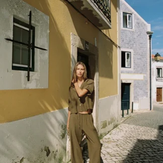ZARA FLOWING STRAIGHT-LEG TROUSERS