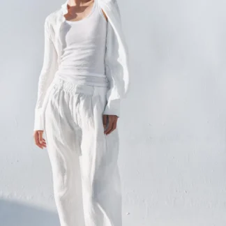 ZARA ZW COLLECTION 100% LINEN SHIRT
