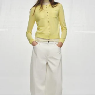 ZARA ZW COLLECTION BARREL HIGH-WAIST JEANS