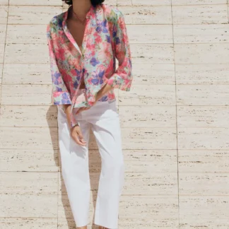 ZARA FLORAL PRINT SHIRT