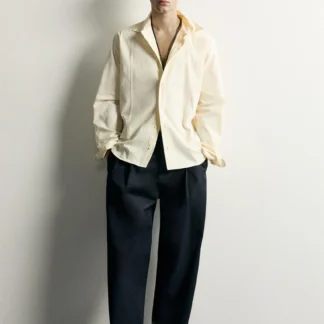 ZARA RELAXED FIT SHIRT WITH SEAM DETAIL