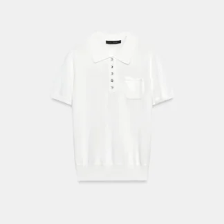ZARA SHORT SLEEVE KNIT POLO SHIRT