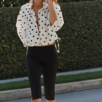 ZARA POLKA DOT JACKET