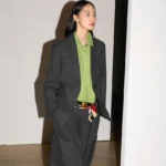 ZARA ZW COLLECTION WOOL BLEND TAILORED BERMUDA SHORTS