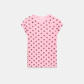 ZARA SUPIMA® SHORT SLEEVE DOT T-SHIRT
