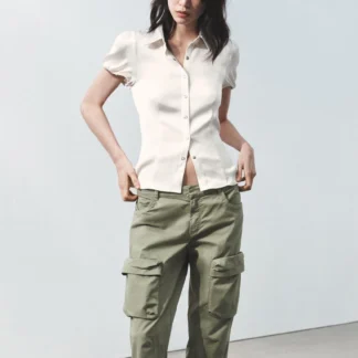 ZARA SATIN SHIRT