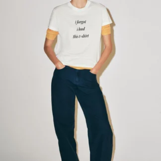 ZARA FLUID TEXT T-SHIRT