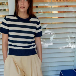 ZARA SHORT SLEEVE KNIT TOP