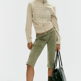ZARA FROG FASTENING SWEATSHIRT