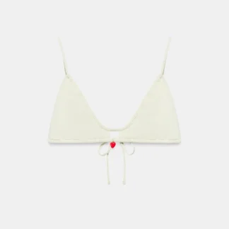 ZARA HEART BEAD BIKINI TOP