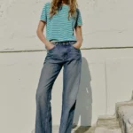 ZARA JEANS Z1975 HIGH-WAIST REGULAR LONG LENGTH