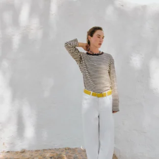 ZARA STRIPED LONG SLEEVE T-SHIRT