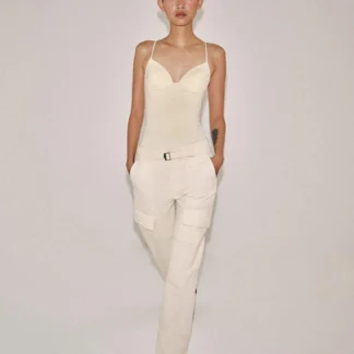 ZARA POLIAMIDE BLEND TOP