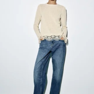 ZARA LACE TOP