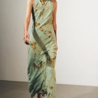 ZARA ZW COLLECTION PRINTED LONG DRESS