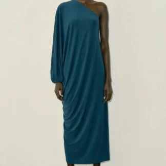 ZARA FLOWING ASYMMETRIC DRESS