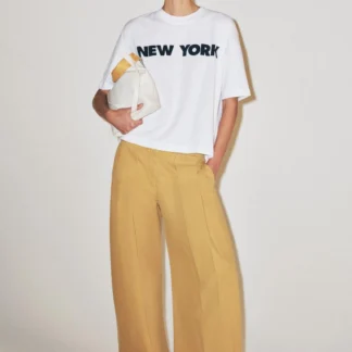 ZARA TEXT PRINT OVERSIZE T-SHIRT