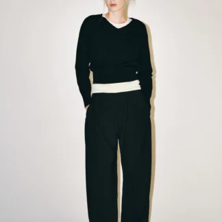 ZARA ZW COLLECTION PLEATED TROUSERS