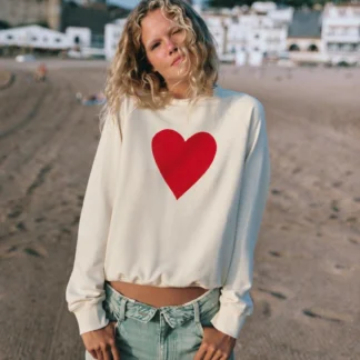 ZARA HEART SWEATSHIRT