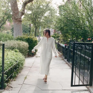 ZARA 100% LINEN TUNIC DRESS