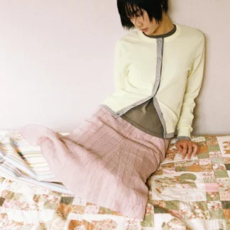 ZARA COMBINED KNIT JACKET