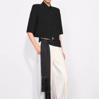 ZARA ZW COLLECTION BARREL HIGH-WAIST JEANS